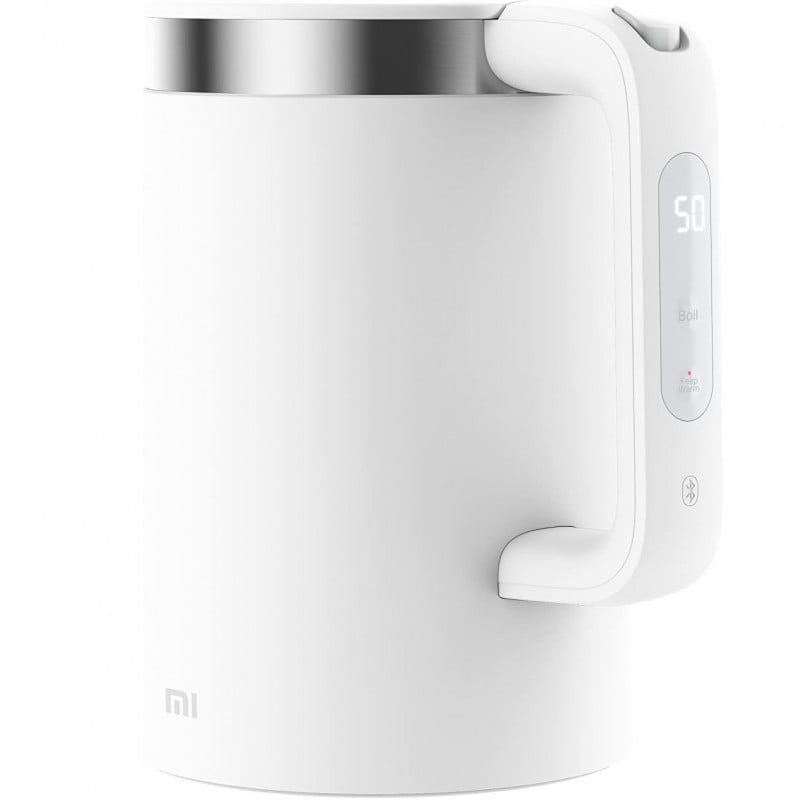 Електрическа кана Xiaomi Mi Smart Kettle Pro, 1800 W, 1.5 l, Bluetooth управление, Стомана, Бял