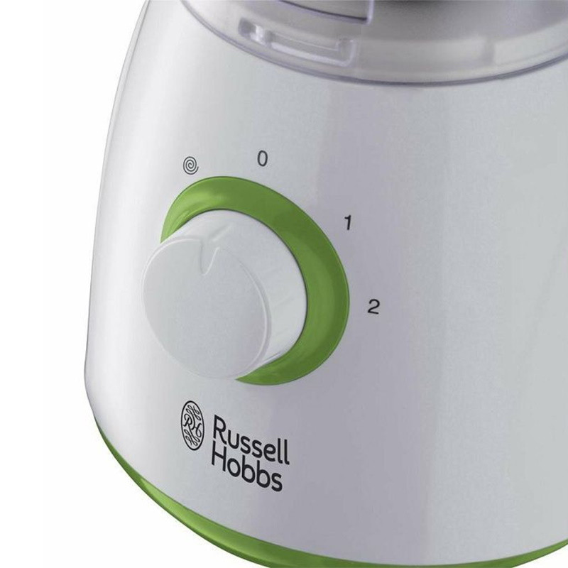 Блендер Russell Hobbs 22250-56, 600W, 1.5L, Функция Puls, 2 скорости, Неръждаема стомана, Бял