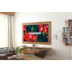 Телевизор Daewoo D55DH55UQMS, ANDROID TV, 3840x2160 UHD-4K, QLED, 55 inch, 139 см, Черен