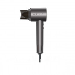 Сешоар AENO Hair Dryer HD1 AHD0001, 1500w, Безчетков мотор, 3 скорости, 3 нива, Йонизация,  Сив/Черен