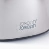 Четка за тоалетна Joseph Joseph Flex 360 Luxe 70583, Силиконова сменяема глава, Инокс