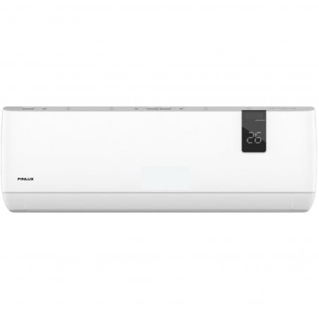 Инверторен климатик Finlux FDI-12JLK46S,12000 BTU, Клас A+++, Инвертор, 4D Обдухване, Сребърен и витамин филтър, Бял