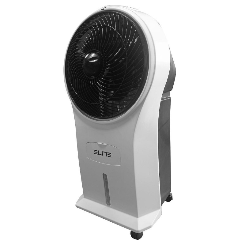 Мобилен охладител и овлажнител на въздух 3в1 Elite ACS-2550R, 50W, 3 скорости, 5 л, Дистанцонно, Таймер, Бял