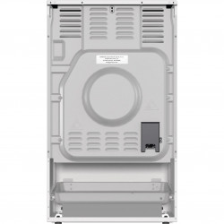 Готварска печка Gorenje GEC5A61WG, 70L, 4 котлона, 10 програми, 275C, AquaClean, SilverMatte, Бял