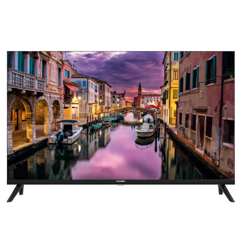 Телевизор Crown 32PV11FB, LED, 32 inch, 81 см, 1366x768 HD Ready, Черен