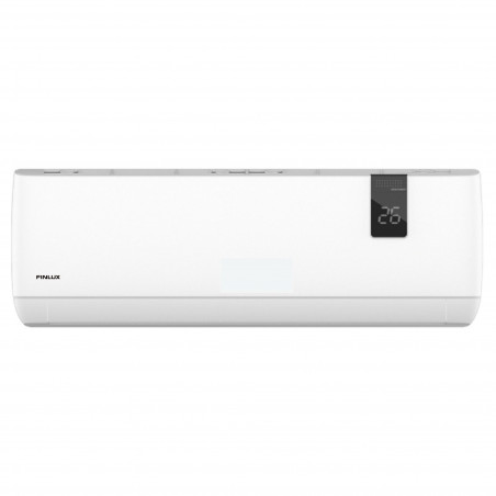 Инверторен климатик Finlux 18JLK46NVS, 18000 BTU, А++/А+++, Позлатен кондензатор, Нагревател на външното тяло, Wi-Fi, 4D обдухване, Бял