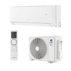 Инверторен климатик Gree Clivia GWH12AUCXB-K6DNA2A, 12000 BTU, A++ / А+, До 24 м2, Wi-Fi, I Feel, Самодиагностика, Бял