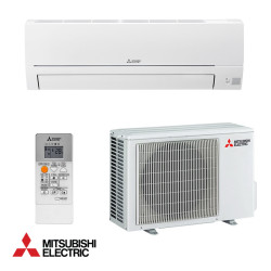 Инверторен климатик Mitsubishi Electric MSZ-HR35VF/MUZ-HR35VF, 12000 BTU, Клас A++, Wi-Fi, Самодиагностика, Таймер, Бял