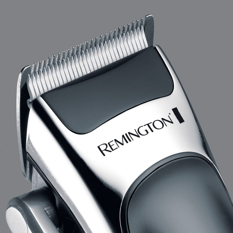 Машинка за подстригване Remington HC363C, Безжична, 3-25 мм, 14 аксесоара, Самонаточваща, Черен