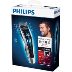 Машинка за подстригване Philips HC9450/15, Батерия Li-ion, 0.5-42 мм, 400 нива, Титаниеви остриета, Черен/Сребрист