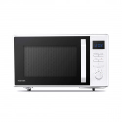 Микровълнова фурна 4в1 Toshiba MW2-AC25TWH, 25 л, 950W, Grill 1100W, Конвекция 2100W, Керамично покритие, Бял