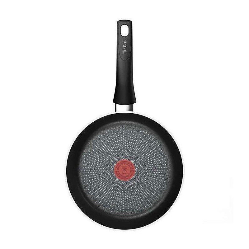 Тиган Tefal C2920453 Force, 24 см, Незалепващо покритие, Thermo-signal, Thermo-Fusion, Индукция, Черен