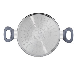 Тенджера Tefal G7124645 DAILY COOK, 24 см, 4.5 л, Thermo-Spot, Индукция, Без PFOA, Инокс