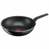 Уок Тиган Tefal B5671953, 28 см, Thermo-Signal, Thermo-Spot, Титаниево покритие, Без PFOA, Черен