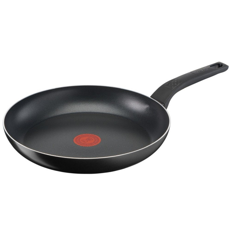 Тиган Tefal G2550772, 30 см, Титаниево покритие, Thermo-Spot, Индукция, Черен