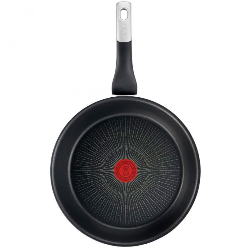 Тиган Tefal G2550772, 30 см, Титаниево покритие, Thermo-Spot, Индукция, Черен