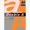 Цветна хартия Double A, A4, 25 листа, Neon - оранжев