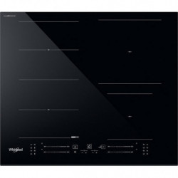 Керамичен плот за вграждане Whirlpool WF S5060 CPBF, 7200W, 4 зони, 18 степени, Chef Control, FlexiCook, Индукционен, Черен