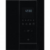 Микровълнова фурна за вграждане AEG MSB2547D-M, 1800 W, 8 нива, 23 л, Грил, LED Дисплей, Сензорно управление, Сребрист/черен