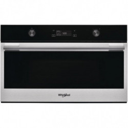 Микровълнова фурна за вграждане Whirlpool W7 MD540, 1800 W, 31 л, Кварцов грил, JetDefrost, Crisp, Готвене на пара, Сребрист