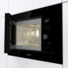 Микровълнова фурна за вграждане Gorenje BM201AG1BG, 20 л, 1000 W, 5 нива, Грил, 15 програми, Размразяване, Touch Screen, Черен