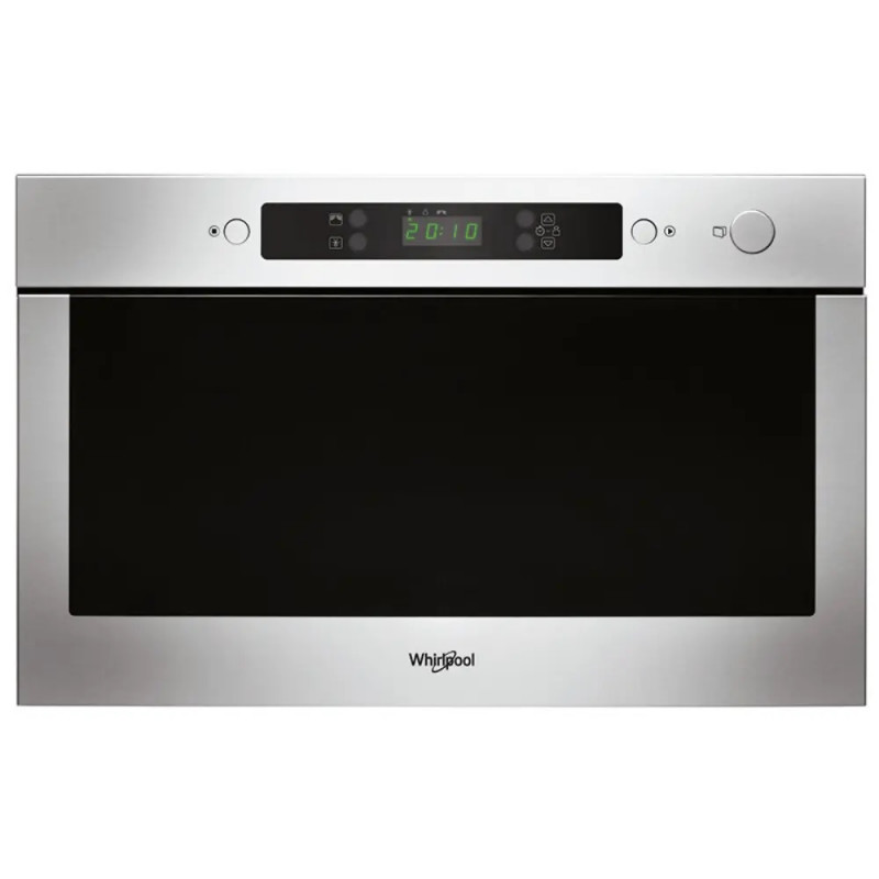 Микровълнова фурна за вграждане Whirlpool AMW 435/IX, 750W, 22 л, 4 нива, Jet Start, JetDefrost, Поддържане на топлина, Сребрист