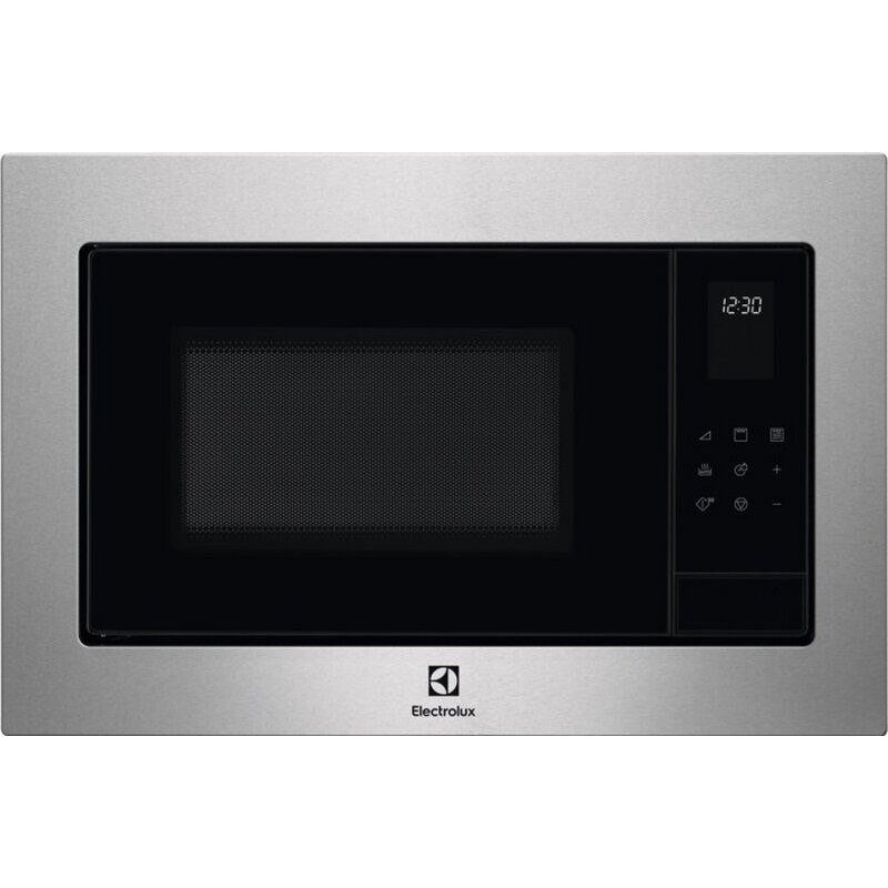 Микровълнова фурна за вграждане Electrolux EMS4253TEX, 25л, 1000 W, 8 нива, Грил, Автоматични програми, Дигитален дисплей, Сребрист/черен