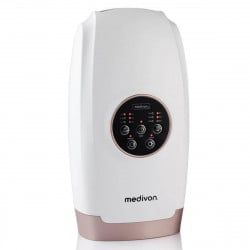 Масажор за ръце Medivon Hand, 2500mAh, 6 програми, 6 нива, Таймер, USB, Бял