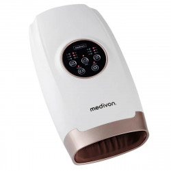 Масажор за ръце Medivon Hand, 2500mAh, 6 програми, 6 нива, Таймер, USB, Бял