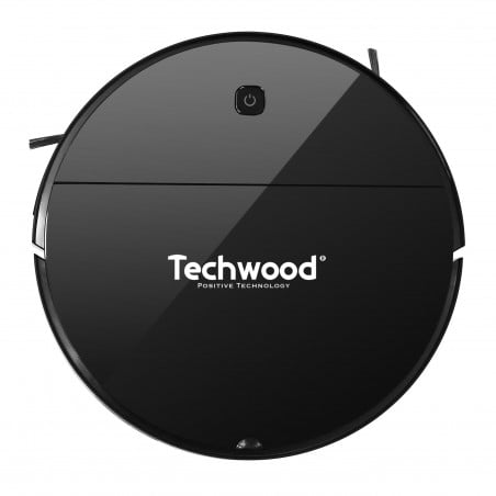 Прахосмукачка робот 2 в 1 Techwood TAR-2036, 450 Pa, 350 мл, Моп, Автономия 90 мин, Черен