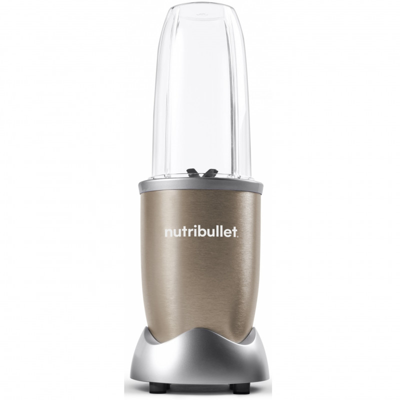 Блендер Nutribullet NB907CP, 900W, 950 мл, Разбиване на лед, Импулс, Без BPA, Шампанско