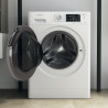 Пералня със сушилня Whirlpool FFWDD 1076258 SV EE, Инверторен мотор, 16 програми, 1600 об/мин, 10 кг, Клас E, LCD дисплей, Таймер, Бял