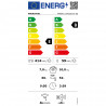 Пералня със сушилня Whirlpool FFWDD 1076258 SV EE, Инверторен мотор, 16 програми, 1600 об/мин, 10 кг, Клас E, LCD дисплей, Таймер, Бял