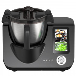 Кухненски робот 20в1 AENO CR1S GastroLab, 1000W, Wi-Fi, 8 програми, 12 степени, 3.5l, Touch screen, Таймер, Черен