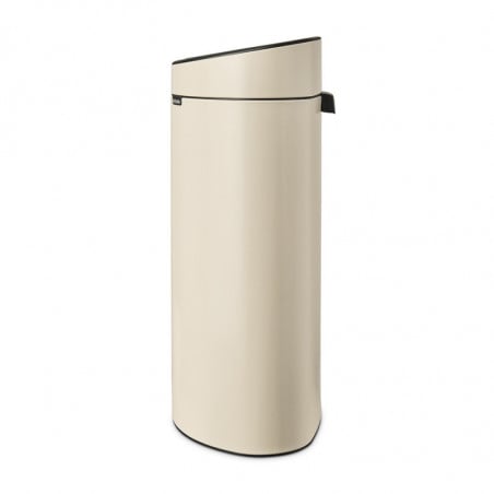 Кош за смет Brabantia Touch Bin New 1005543, 40 л, Плавно и безшумно отваряне, Голям отвор, Бежов