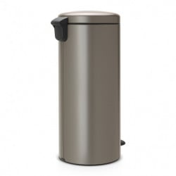 Кош за боклук с педал Brabantia NewIcon 649057, 30 л, Леко затваряне, Противоплъзгаща основа, Сив