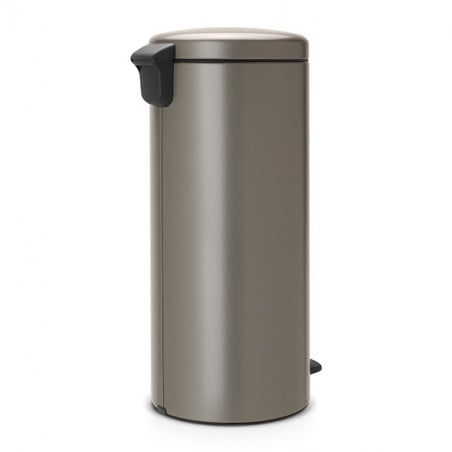 Кош за боклук с педал Brabantia NewIcon 649057, 30 л, Леко затваряне, Противоплъзгаща основа, Сив