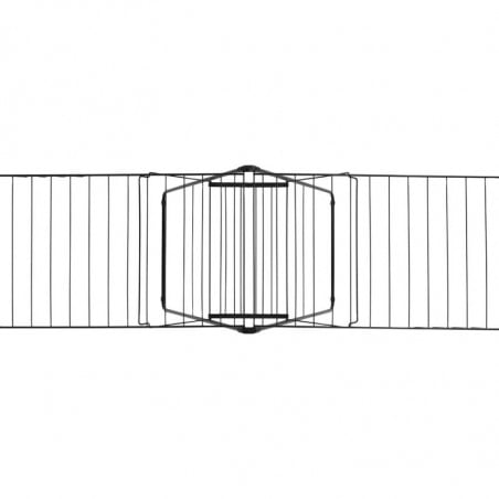 Сушилник за дрехи Brabantia Hangon 1004168, 25 м, 8 закачалки, Регулируем, Заключване за деца, Черен мат