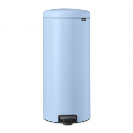 Кош за боклук с педал Brabantia NewIcon 1005540, 30 л, Леко затваряне, Противоплъзгаща основа, Светлосин