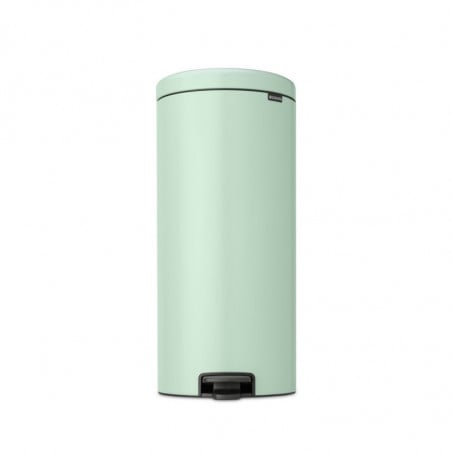 Кош за боклук с педал Brabantia NewIcon 1008851, 30 л, Леко затваряне, Противоплъзгаща основа, Светлозелен