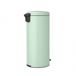 Кош за боклук с педал Brabantia NewIcon 1008851, 30 л, Леко затваряне, Противоплъзгаща основа, Светлозелен