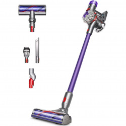 Вертикална прахосмукачка Dyson V8 Origin 400394-01, 150AW, 540мл, 110000 rpm/min, Автономност до 40 мин, HEPA, Лилав/сребрист