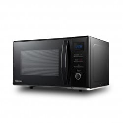 Микровълнова фурна 4в1 Toshiba MW2-AC25TBK, 25 л, 950W, Grill 1100W, Конвекция 2100W, Керамично покритие, Черен