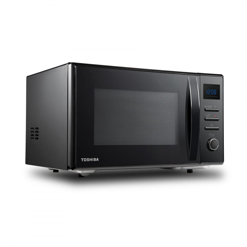 Микровълнова фурна 4в1 Toshiba MW2-AC25TBK, 25 л, 950W, Grill 1100W, Конвекция 2100W, Керамично покритие, Черен