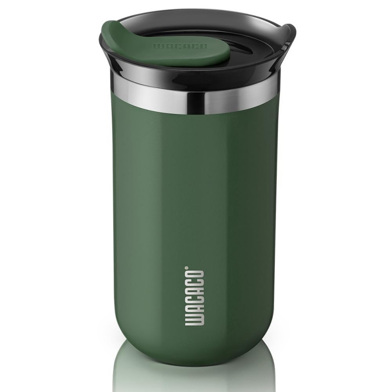 Термо чаша Wacaco Octaroma Lungo Pomona Green, 300ml, Вакуумно изолирана, Двойни стени, Без BPA, Зелен