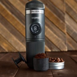 Адаптер за двойно еспресо Wacaco Nanopresso Barista Kit, 140 мл, Сив