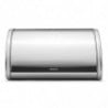 Кутия за хляб Brabantia Roll Top 646889, 11 л, 31.6x26.5 см, Специална структура, Инокс/Мат