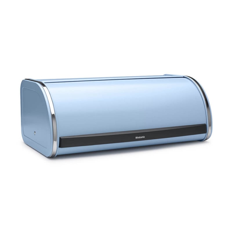 Кутия за хляб Brabantia Roll Top 1005606, 16 л, 44.5х26 см, Лека и здрава конструкция, Светлосин