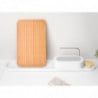 Комплект за мивка Brabantia SinkStyle 1008499, 2 части, Минерализирано покритие, Устойчив на корозия, Бял