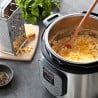 Мултикукър под налягане Instant Pot Duo 80113006101, 1200W, 7.6 л, 13 програми, За 8-12 порции, Функция настрой и забрави, Сребрист